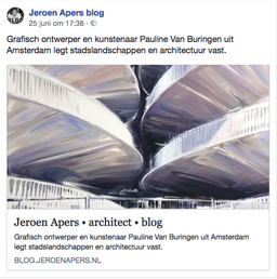Schilderijen op kunstblog van architect Jeroen Apers  